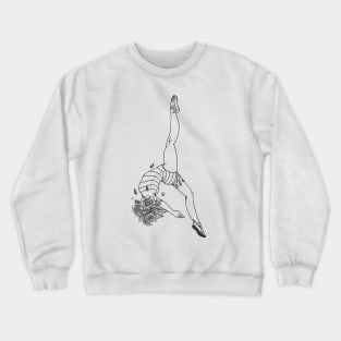 flower Ballet Crewneck Sweatshirt